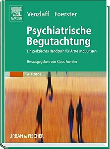 Psychiatrische Begutachtung Ein Praktisches Handbuch Fur Arzte Und Juristen Amazon De Venzlaff Ulrich Foerster Klaus Bucher