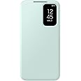 SAMSUNG Galaxy S23 FE S-View Wallet Phone Case, Protective Cover with Card Holder Slot, Finger Tap Display Window, US Version, EF-ZS711CMEGUS, Mint