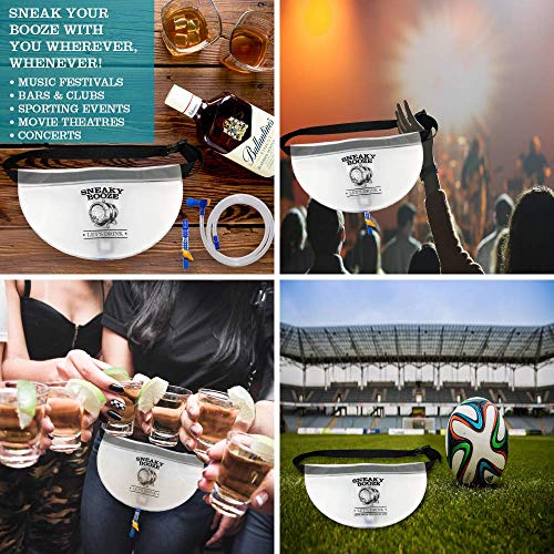 Sneaky Booze Hidden Flask Pouch For Men And Women Portable 32oz