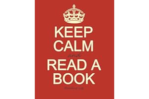 Reading Log: Gifts for Book Lovers / Reading Journal [ Softback * Large (8" x 10") * Keep Calm * 100 Spacious Record Pages & 