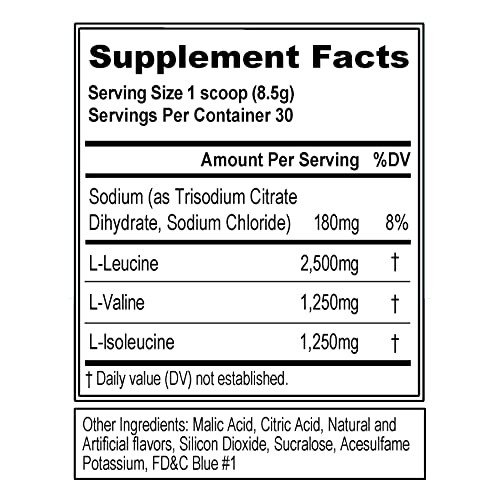 Evlution EVL BCAAs Amino Acids Powder BCAA Powder Post Workout