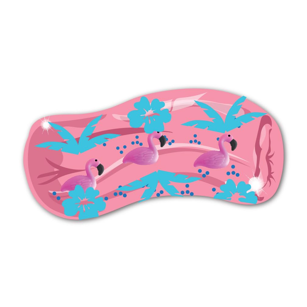 Wiggly Jiggly - Flamingos from Deluxebase. Water Snake Fidget Toys for Stress & Anxiety Relief, Sensory Toy for Kids & Adults, Ideal for Autism and Party Favours.