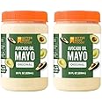 BetterBody Foods Avocado Oil Mayonnaise, Non-GMO Mayo Spread Made with Cage-Free Eggs, Paleo (28 Ounces) (Pack of 2)