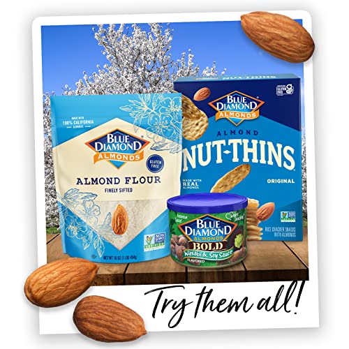 Blue Diamond Almonds Low Sodium Lightly Salted Snack Nuts, 40 Oz