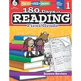 180 Days of Reading for First Grade (Ages 5 - 7) Easy-to-Use First Grade Workbook to Improve Reading Comprehension Quickly, Fun Daily Phonics Practice for 1st Grade Reading (180 Days of Practice)