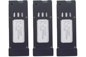 Fytoo 3.7V 500mAh Lithium Battery for E58 S168 JY019 Quadcopter Spare Parts UAV Lithium Battery (3PCS)
