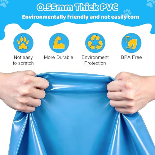 Kezidhp Water Sprayer Mat for Children and Dogs, 170 cm, Inflatable Summer Garden Pool – Refreshing Toy for Outdoors, Ideal 2-3 Years