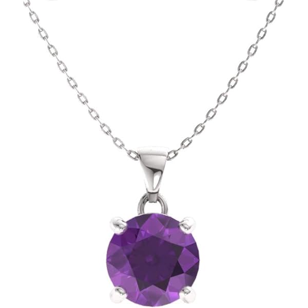 Dazzlingrock Collection 0.50 Carat Diamond Swirl Flower Pendant - Sterling Silver With 18" Chain (1/2 CT Round & Baguette) - View #3