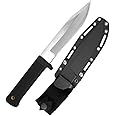 geegift Tactical Knife with Sheath,Fixed Blade Hunting Knife,Blade 5Cr15 Steel,Handle ABS,Clip Point For Camping Hunting Survival Knife Hiking Tools, Gifts for Men Women
