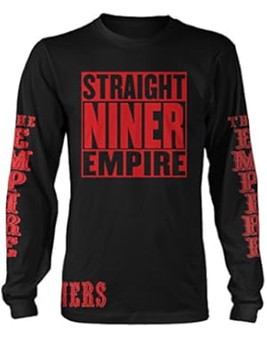 Straight Niner Empire Black & Red Long Sleeve T-Shirt (Limited Edition) San Francisco Edition