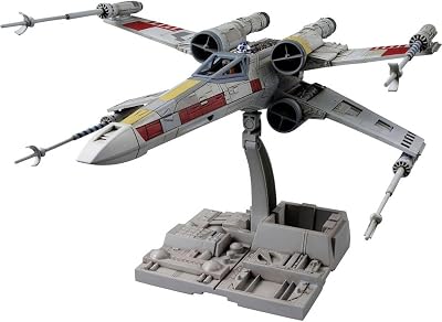 GmbH 01200/1200 Revell Bandai 01200 1:72 X-Wing Starfighter Kit de plástico Modelo Star Wars Luke Skywalker, Multicolor, 1/72