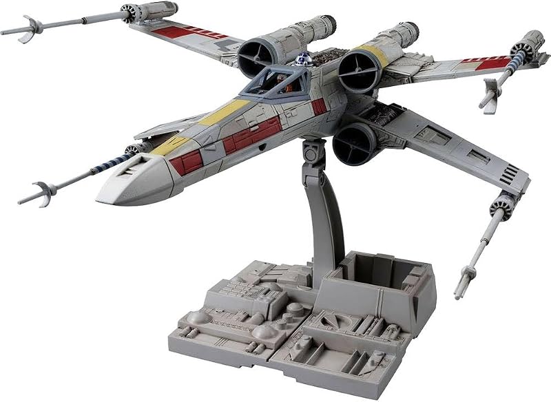 GmbH 01200/1200 Revell Bandai 01200 X-Wing Starfighter Kit 1:72 Modelo plástico Star Wars Luke Skywalker, Multicolor, 1/72