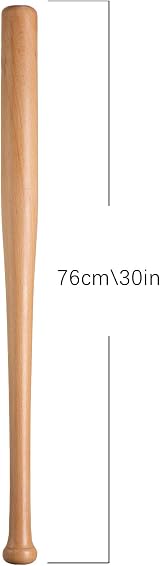 BigTree Wooden Baseball Bat 30 Inch Youth Adult Outdoor Training Lightweight view 2