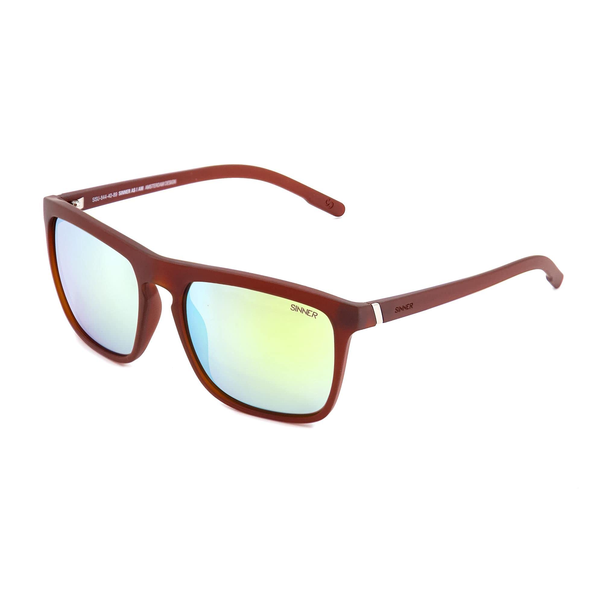 Sunglasses Thunder 2 Polycarbonate Brown/Yellow, SISU-844-40-89