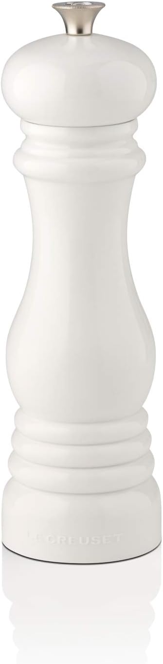 Le Creuset Salt Mill Grinder Classic Adjustable White 40g 21 cm 96002000010000