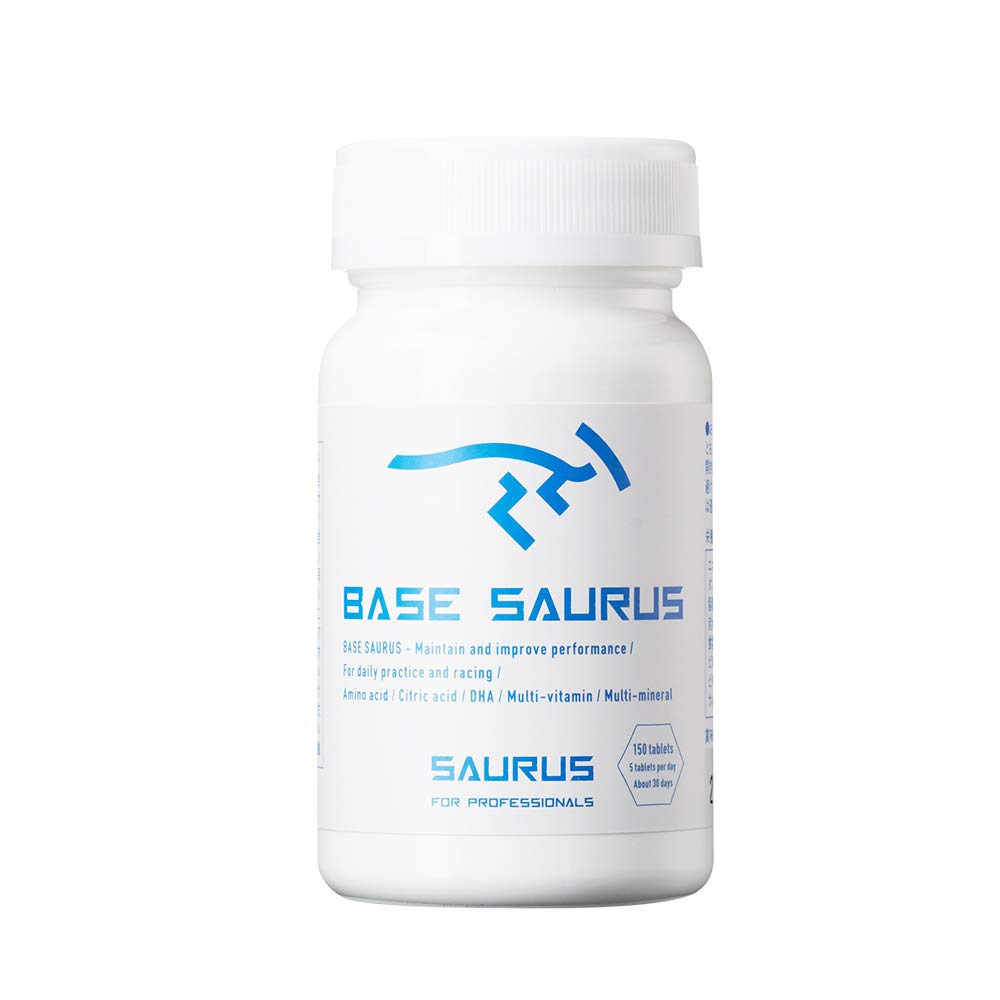 SAURUS(サウルス) ベースサウルス マルチミネラル マルチビタミン DHA クエン酸 アミノ酸配合 150粒入り/マラソン トライアスロン トレラン ロードバイク の商品画像