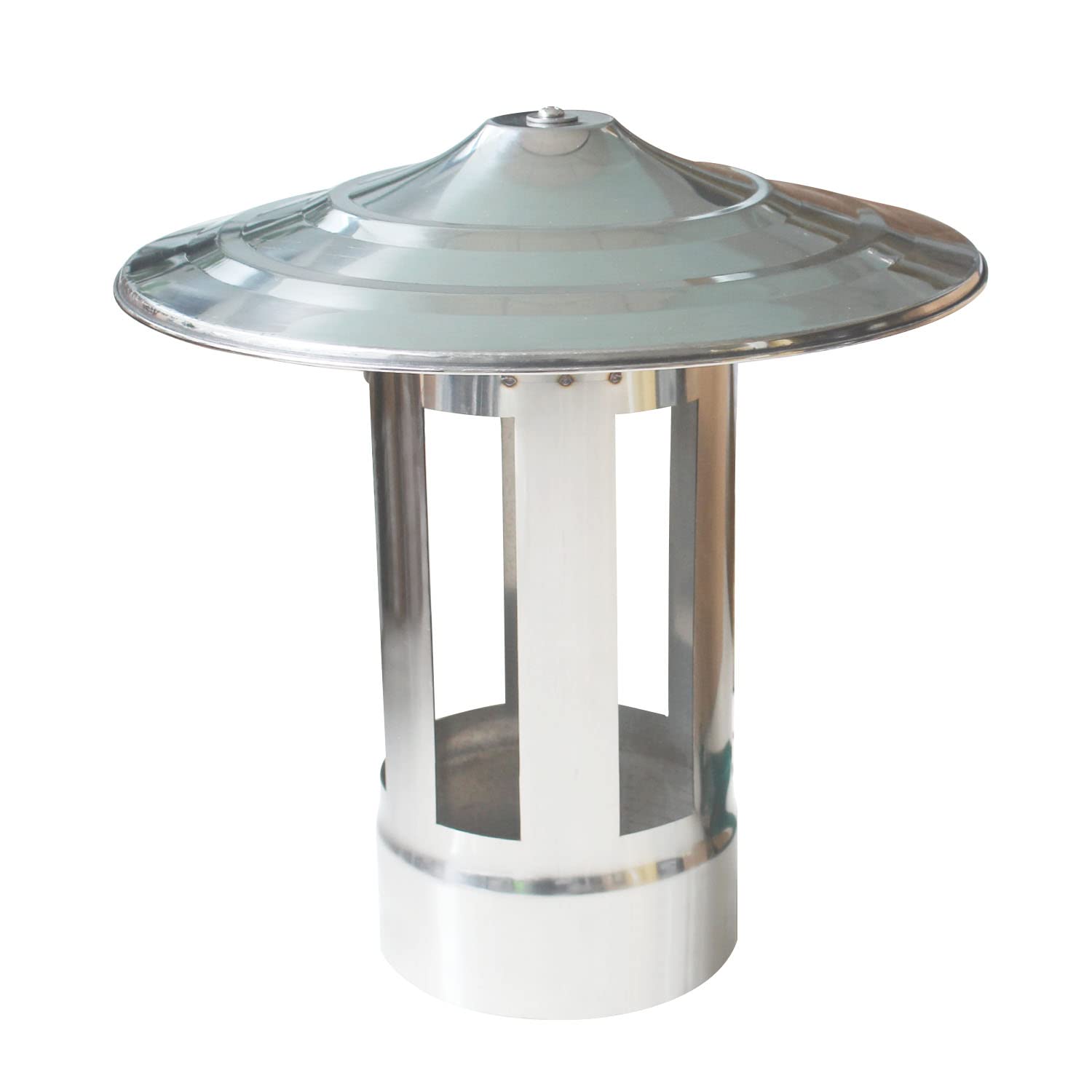 Wood Stove Pipe rain Cap for Stove Single Wall Pipe Vertical Chimney Cap roof Chimney Vent Flue Cone top HVAC Duct Pellet