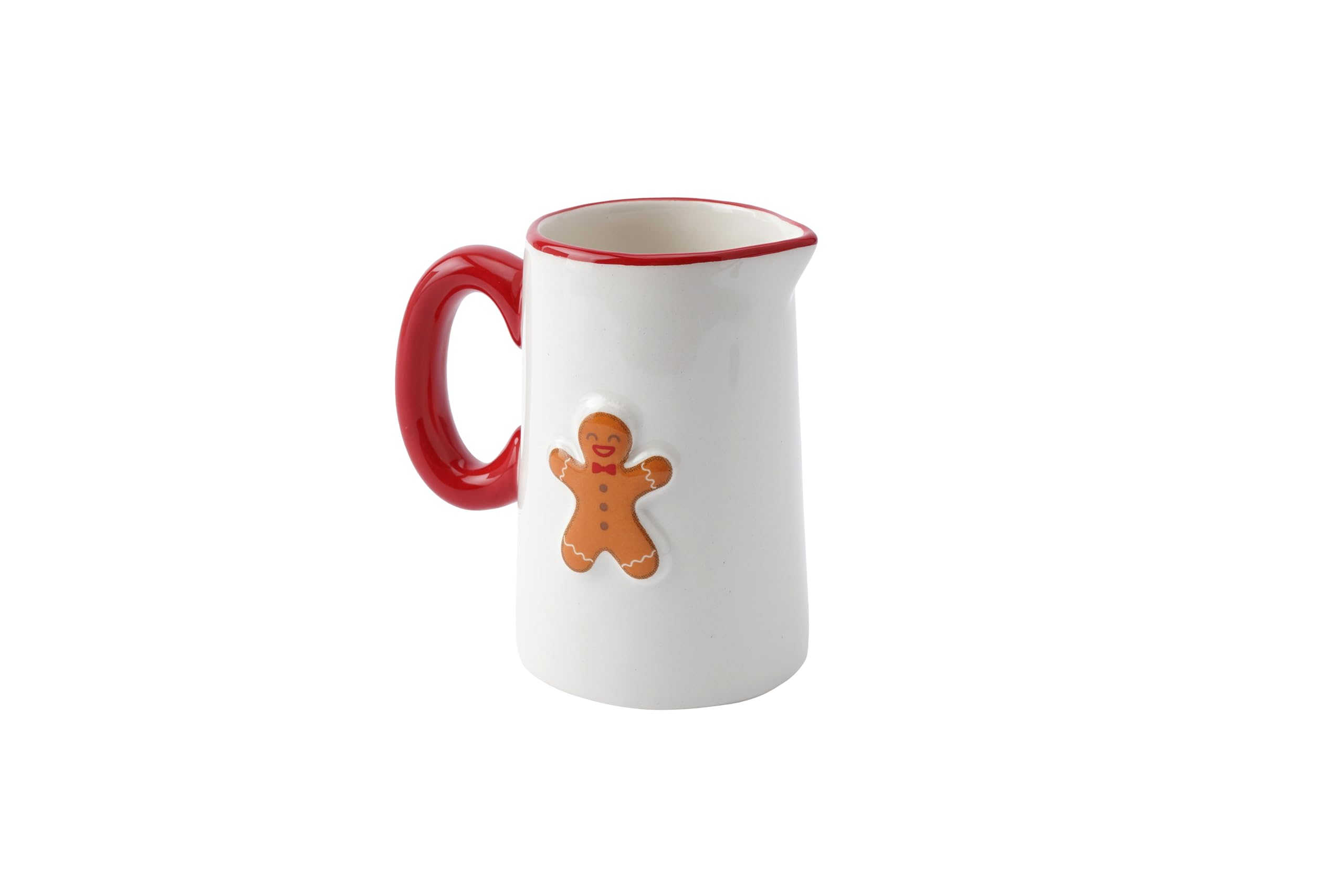 CGB Giftware | Christmas Gingerbread Man Milk Jug | Gingerbread Man | Christmas | Festive | Homeware | Kitchenware | Joy to The World | GB07338