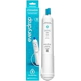 everydrop by Whirlpool Ice &amp; Water Refrigerator Filter 3, Aqua, EDR3RXD1 | Reduces 74 contaminants including 99% Microplastics, NSF 42/53/401 Certified, Genuine Whirlpool, Maytag, KitchenAid Filter