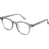 Dollger Blue Light Blocking Glasses For Woman Men Thick-Framed Square Non-Prescription, For Computer,Gaming, Phone Use