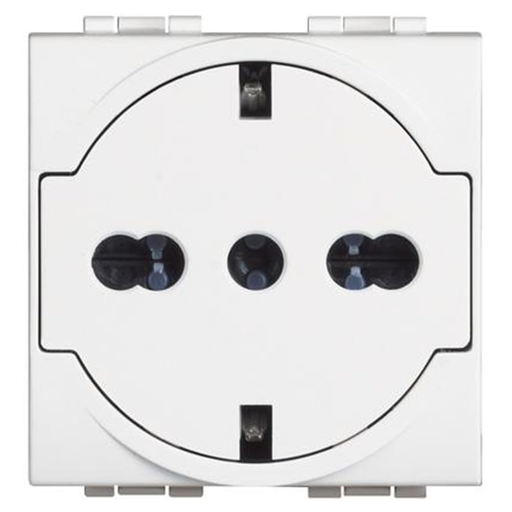 Bticino Ll Socket Std Ted/Ita Flat, White