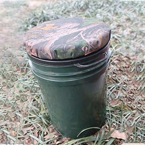 360Degree Swivel Seat, Memory Foam Bucket Seat, Fishing Hunting Camouflage Swivel seat, Silent
