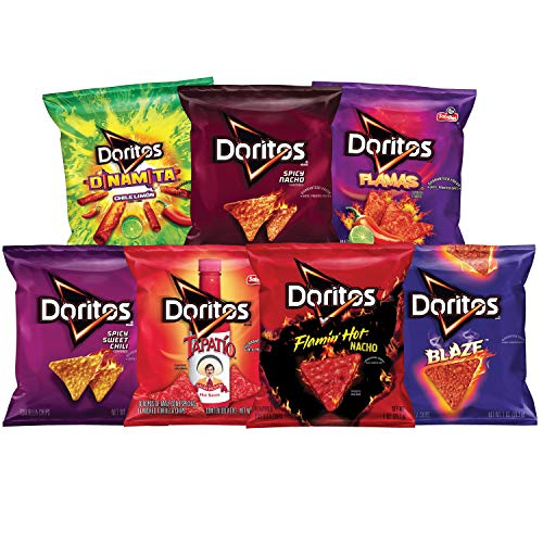 Doritos Hot & Spicy Mix Variety Pack, 40 Count Pricepulse
