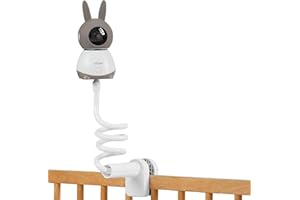 ieGeek Flexible Baby Monitor Mount Compatible with Baby 5/Baby 1T, Any Cameras with 1/4 Screw Mount, Adjustable & Safety Univ