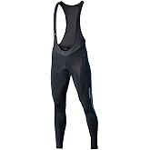 Santic Cycling Bib Tights Men Padded Cycling Bib Pants Long Padded with Pocket