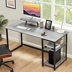 GreenForest Computer Home Office Desk with Monitor