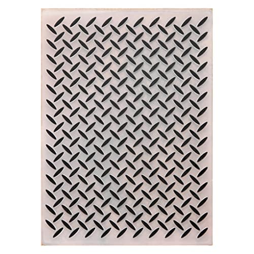 KWELLAM Grain Plastic Embossing Folders for Card