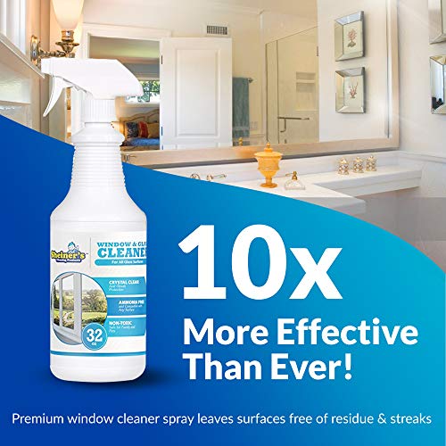 Sheiner’s AmmoniaFree Glass Cleaner, Safe Glass Window Cleaner