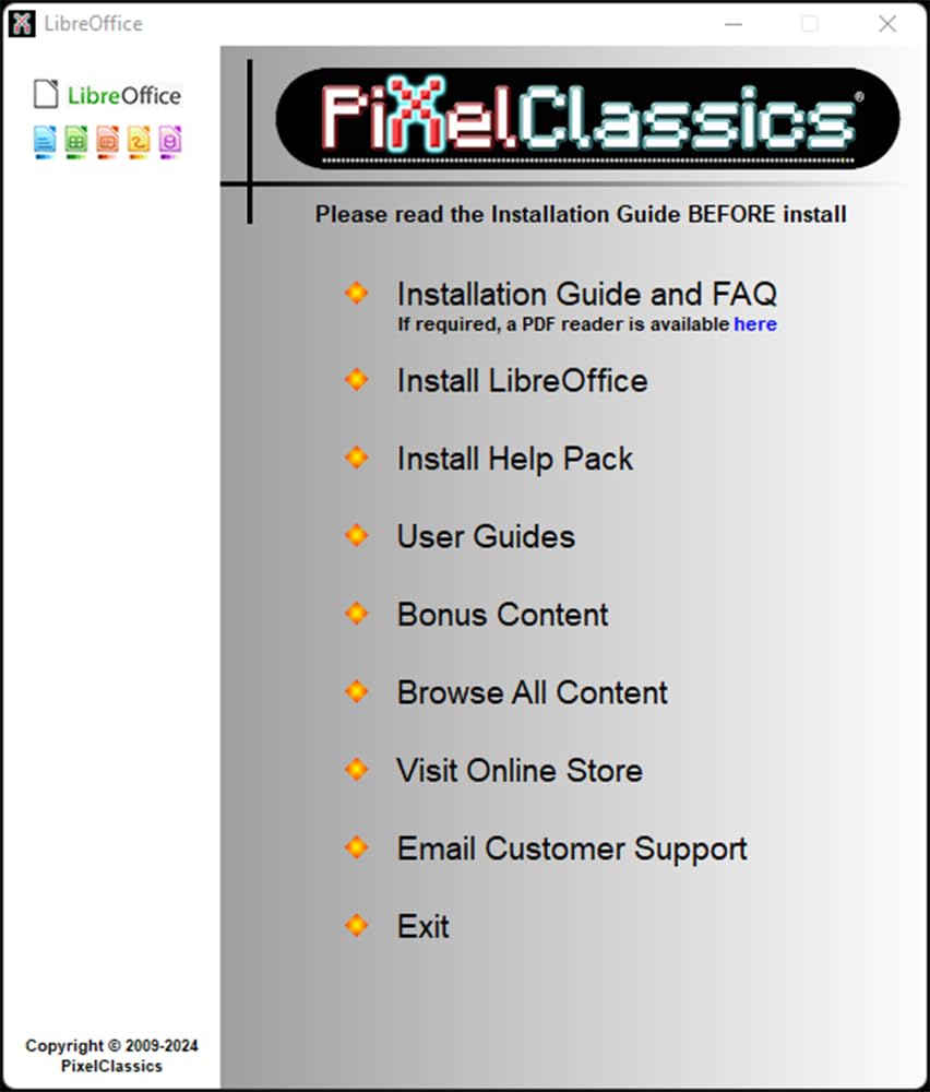 LibreOffice 2025 on CD Disc | Compatible with Microsoft Office 2024 One Time Purchase, Lifetime License & Free Updates | Open, Edit and Save Word, Excel and PowerPoint Files | Windows PC & Mac
