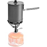 Fire-Maple Petrel Quickboil Pro Ultralight Cooking System – Compact & Fast-Boiling Backpacking Stove Pot Set, Ideal for Hiking, Solo Camping, Travelling, Hunting Trips, etc | FMC-G3