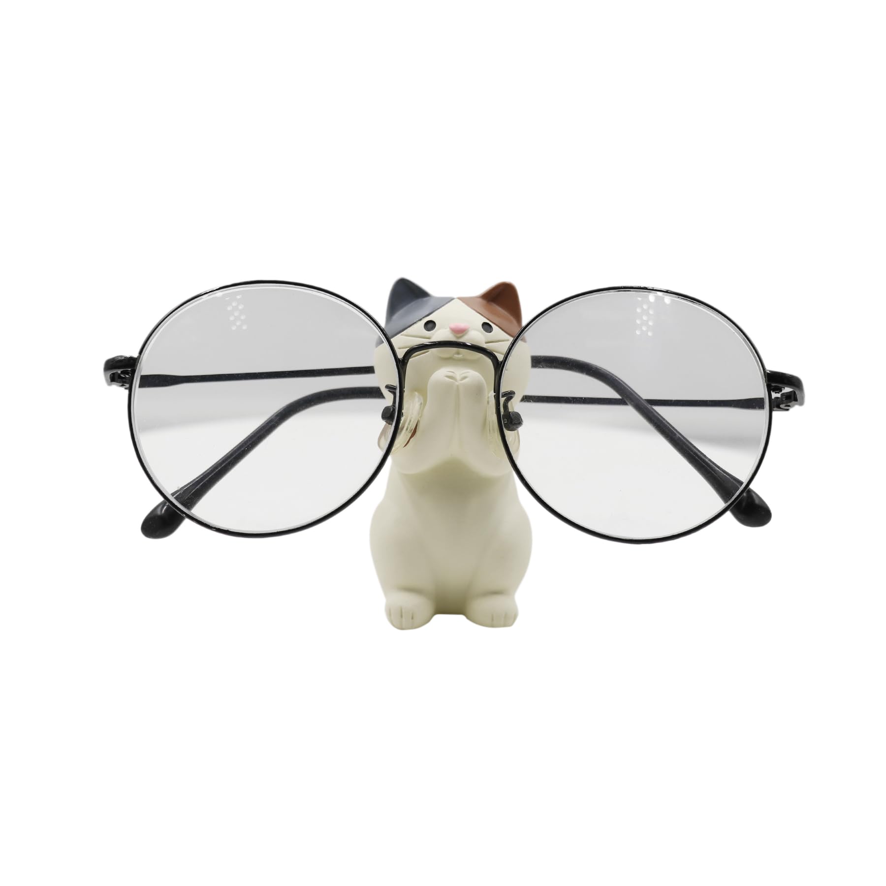 Photo 1 of Creative Cute Cartoon Animal Glasses Holder Resin Sunglasses Eyeglass Display Stand Rack Home Office Desktop Decoration Gift for Kids
