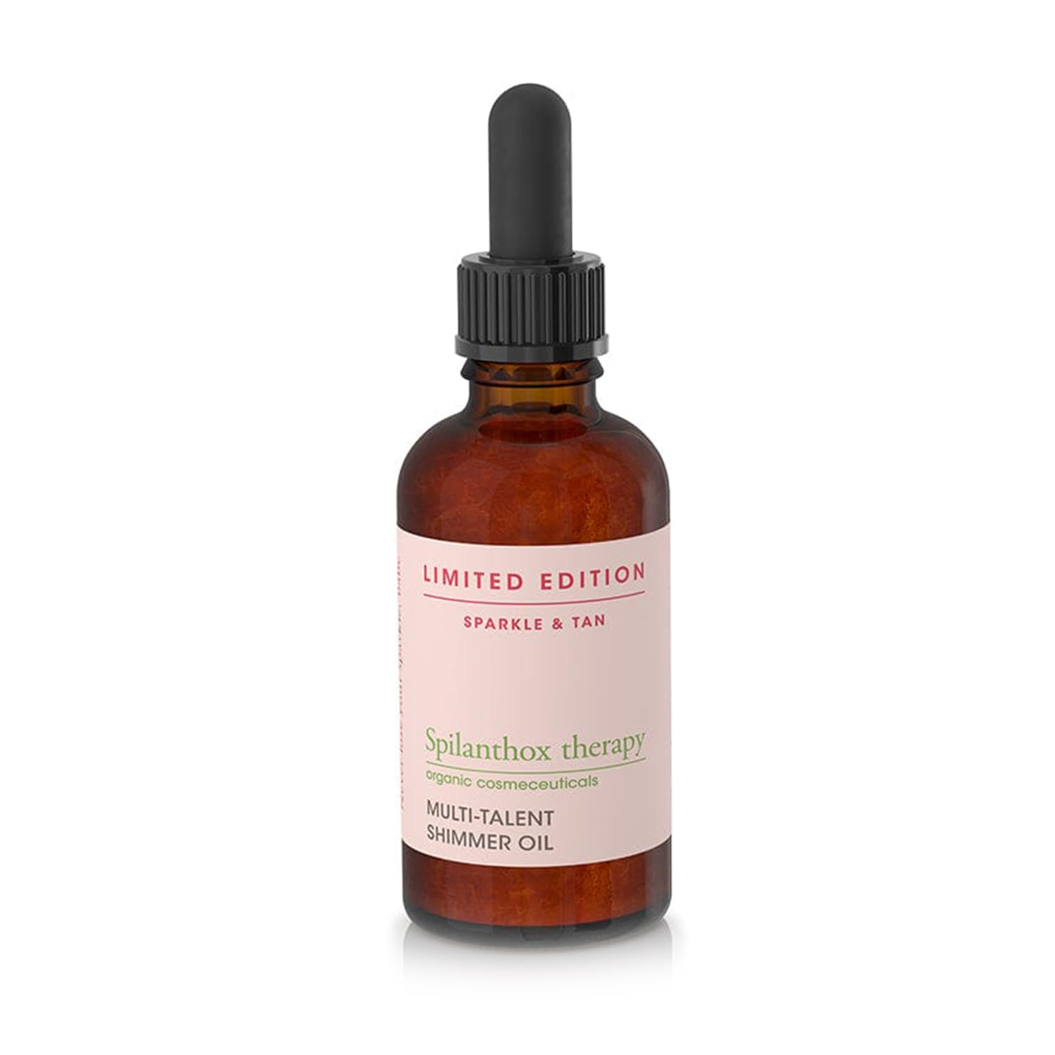 Spilanthox therapy - Multi-Talent Shimmer Oil - Body Oil for Mega Glow & Instant Tan - Spilanthol, Hyaluronic Acid & Vanilla Fragrance - Anti-Aging Facial Oil - Natural Cosmetic - 50ml