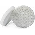 Chemical Guys BUFX_104HEX4 BUFX_104_HEX4 Hex-Logic Light-Medium Polishing Pad, White (4.5 Inch Pad made for 4 Inch backing plates)