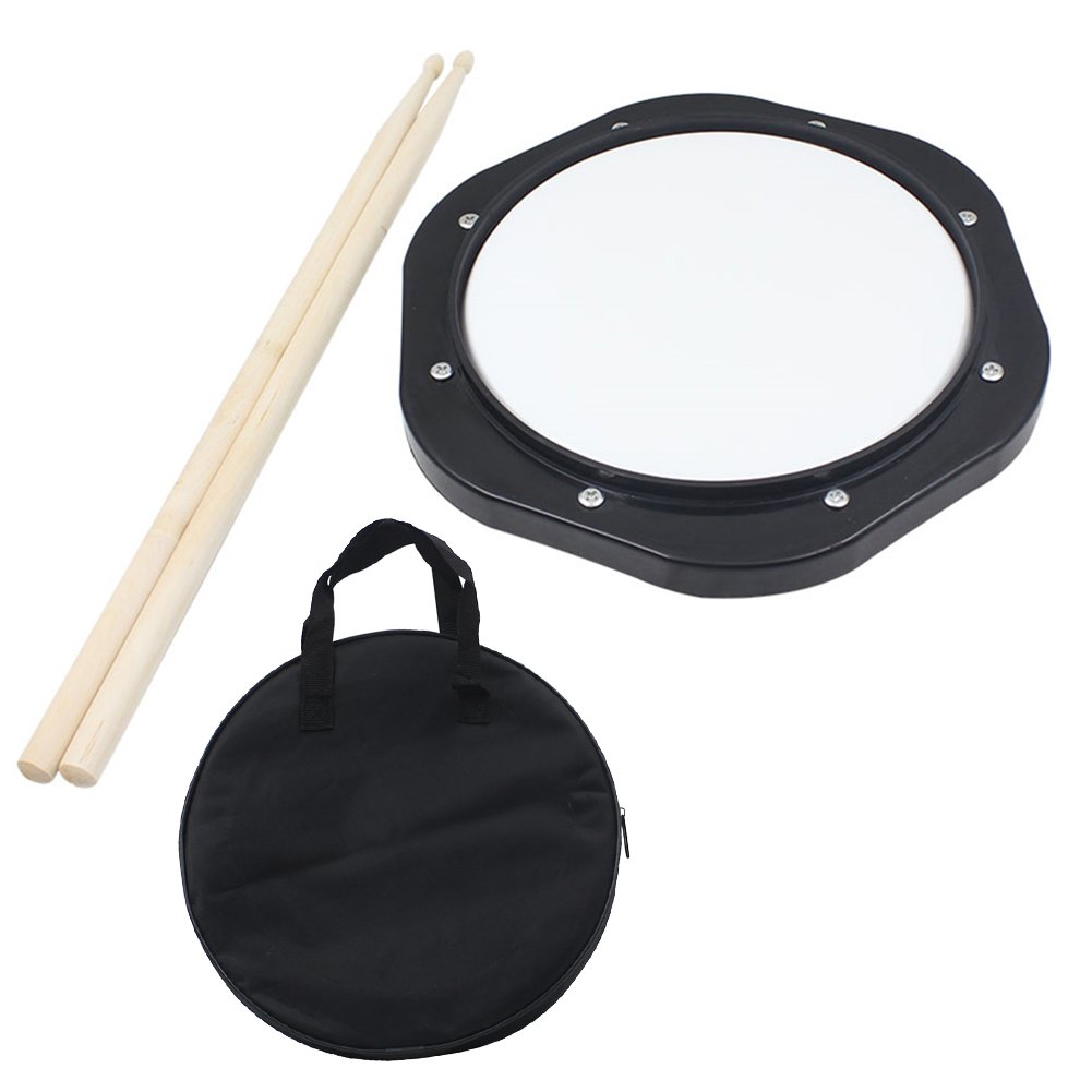 Drum Practice Pads, 10 Inch Silent Plastic Drum Pad Musical Instruments for Exercise Training