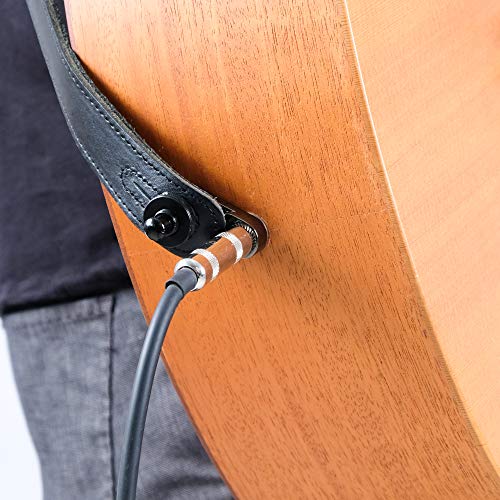 MusicNomad AcoustiLok Strap Lock Adapter for Standard Output Jacks for