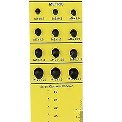 1 TU58 Thread Measuring Gauge, Vertical Bolt and