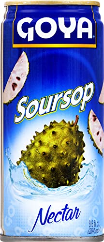 GOYA FOODS GUANABANA SOURSOP NECTAR, 9.6 FL OZ (PACK OF 24)