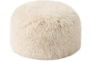 DOANNOTIUM Winter Faux Fur Hat Warm Trapper Hat Cossack Russion Style Hat for Women
