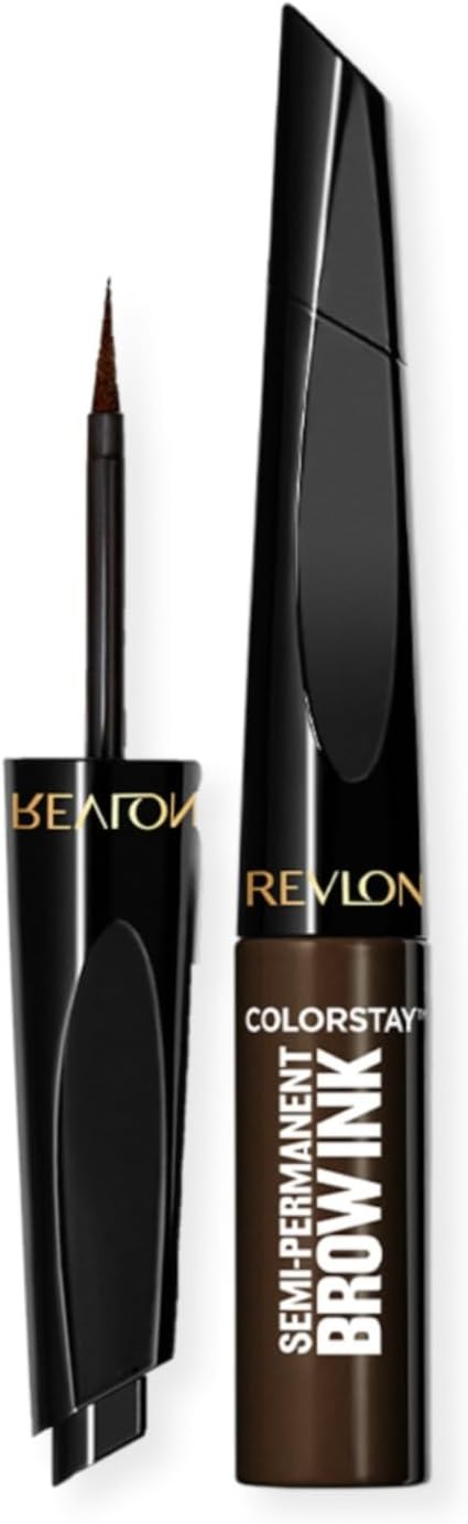 Revlon ColorStay Semi-Permanent Brow Ink Dark Brown 3-Day Wear Long Lasting
