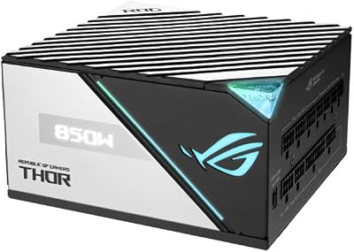 ASUS ROG Thor 850W 80 Plus Platinum II Fully Modular Power Supply OLED Aura Sync