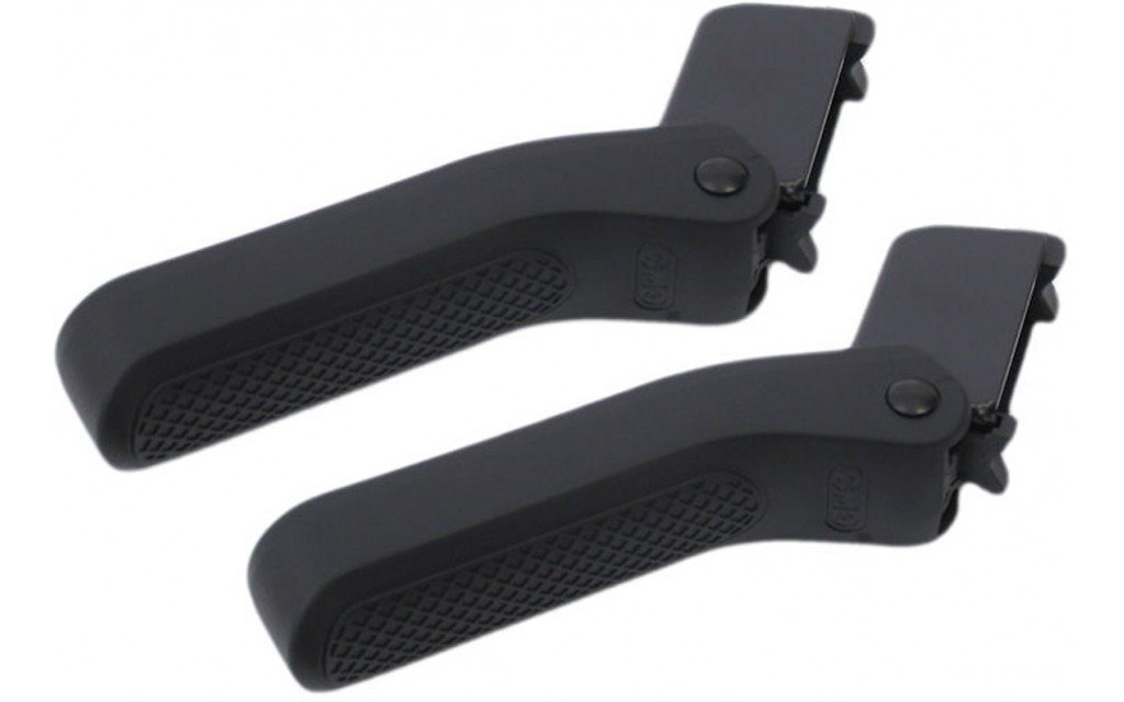 Thule Yepp Foot rests for attaching to the frame, footrest, black, one size