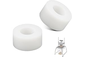 ANTRYS 379009 Replacement Washer Bumpers - 3/8" Rubber Washer Bumper 2241001 for Vollrath Corers, Dicers, Choppers & Wedgers - Durable Shock-Absorbing Spacer Bumpers Protects Blades & Push Blocks - 2 Pack