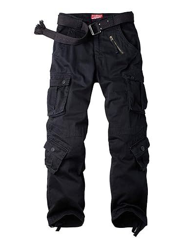 Alfiudad Womens Cargo Pants with Pockets, Women's Casual Military