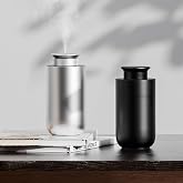 2026 Upgraded Waterless Essential Oil Diffuser, 4 Mist Levels &amp; Timers,Rechargeable Diffuser for Car, Cordless Hotel Scent Diffusers,Portable Aromatherapy Diffuser for Home Room Studio Office -Silver