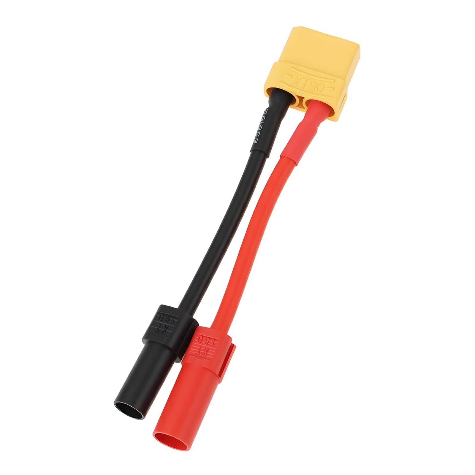 ECSiNG XT90 Fem to XT150 Sm- L+ Adaptor 75mm 12AWG for Charger Speed ​​Controller Charging Cable Battery