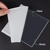 Guagua Parking Permit Holder 2 Pack 10.5 x 10.5 cm Clear Water Resistant view 3